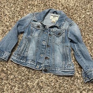 Oshkosh denim jacket, size 2T